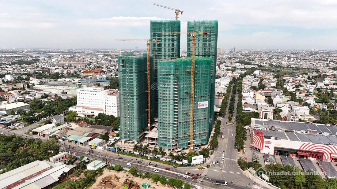 Bán căn hộ chung cư: Mở bán khu phức hợp thương mại căn hộ Green Tower Dĩ An, ph
