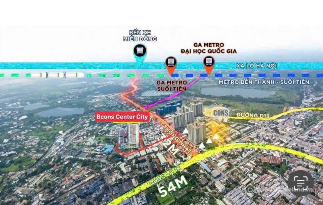 Bán căn hộ chung cư: Suất nội bộ Bcons Center City , Chỉ từ 140 triệu sở hữu căn