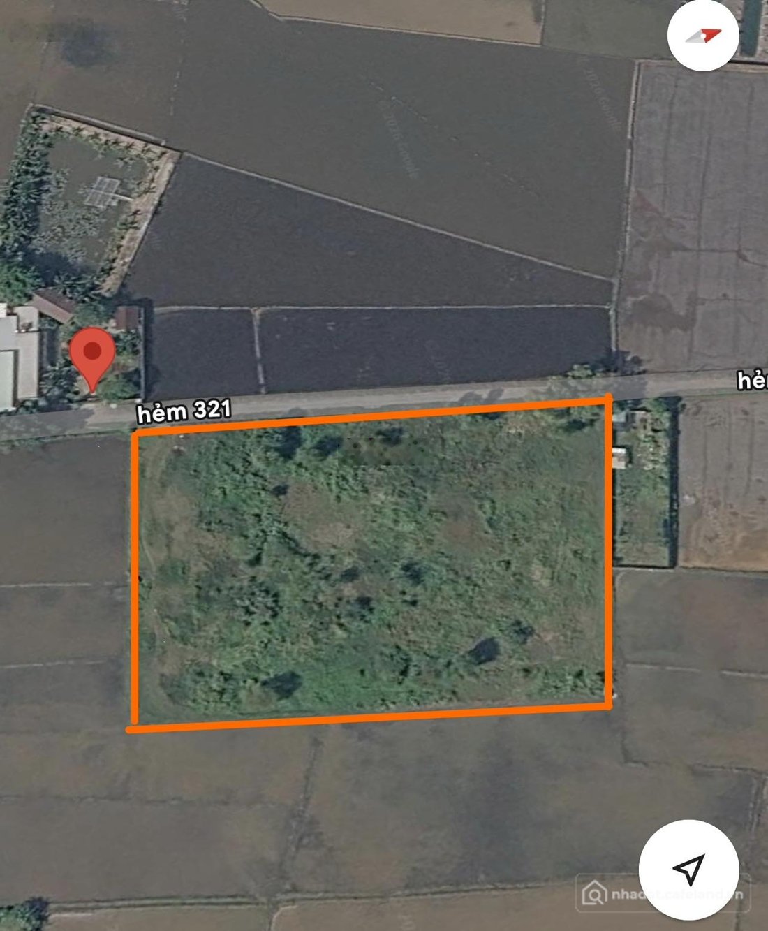 Bán đất thổ cư: Bán quỹ đất mặt tiền đường 321, Xã Tân Thạnh Đông, Huyện Củ Chi 