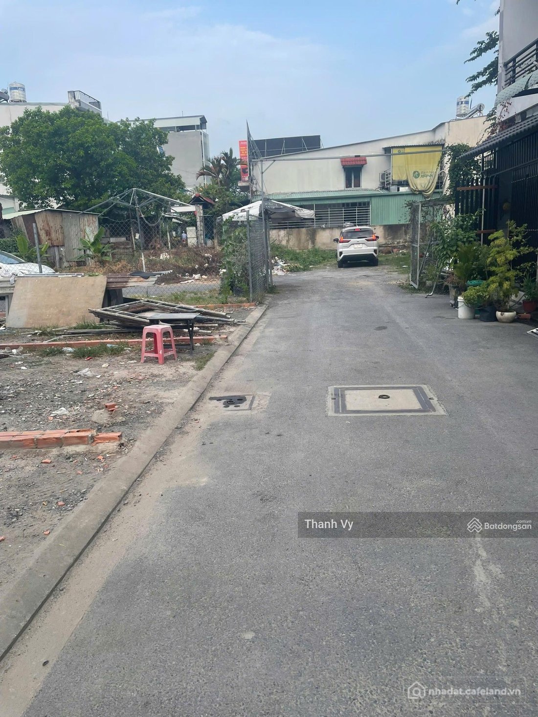 Bán đất thổ cư: Cần bán đất ở An Phú Thuận An cũ 99m2 có thổ cư giá 850tr gọi tô
