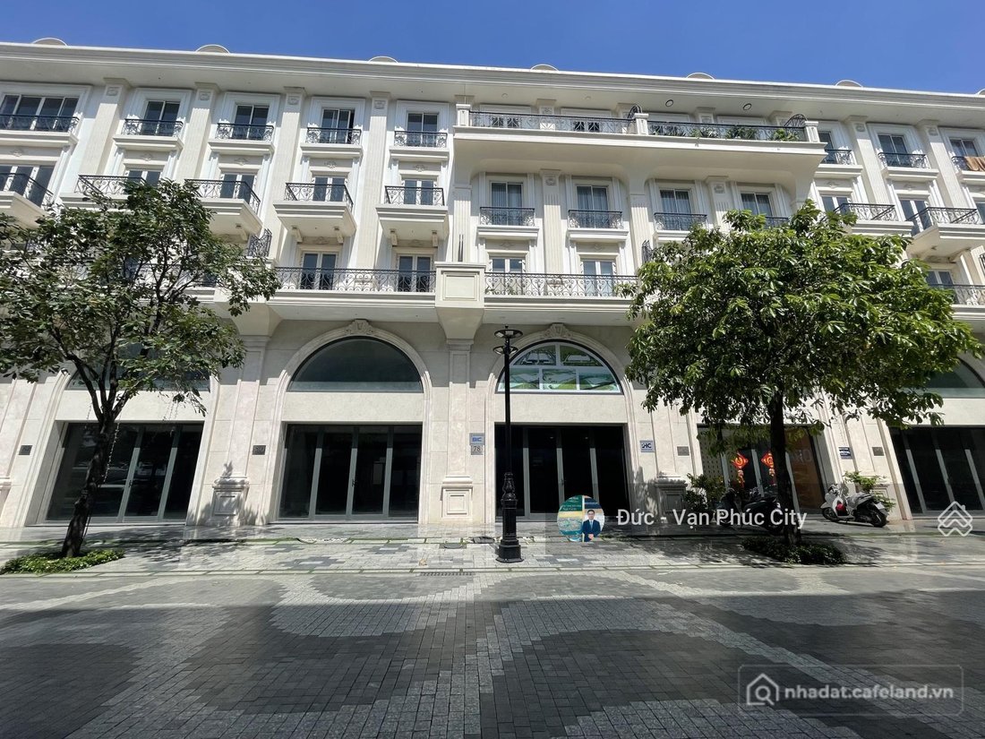 Bán nhà phố dự án: Căn hiếm phố đi bộ Royal Vạn Phúc City | 7x20m Hầm + 5 tầng -
