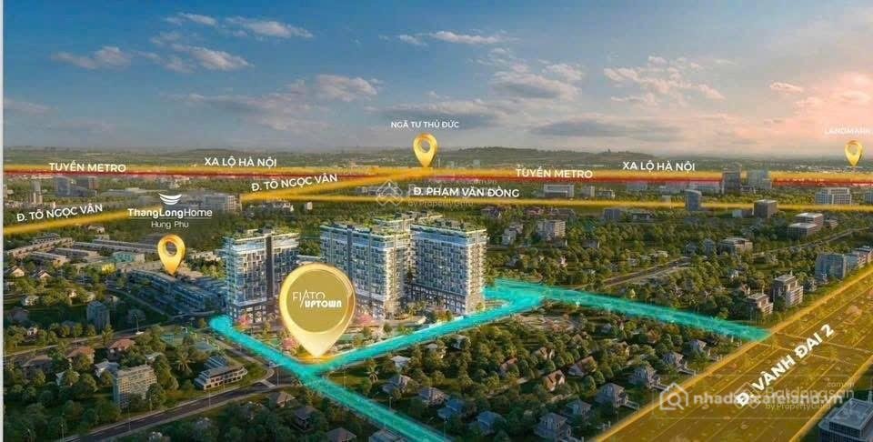 Bán căn hộ chung cư: Bán Căn Góc Fiato Uptown, tầng cao, 4,89 tỷ, 87m2, 2PN, 2WC
