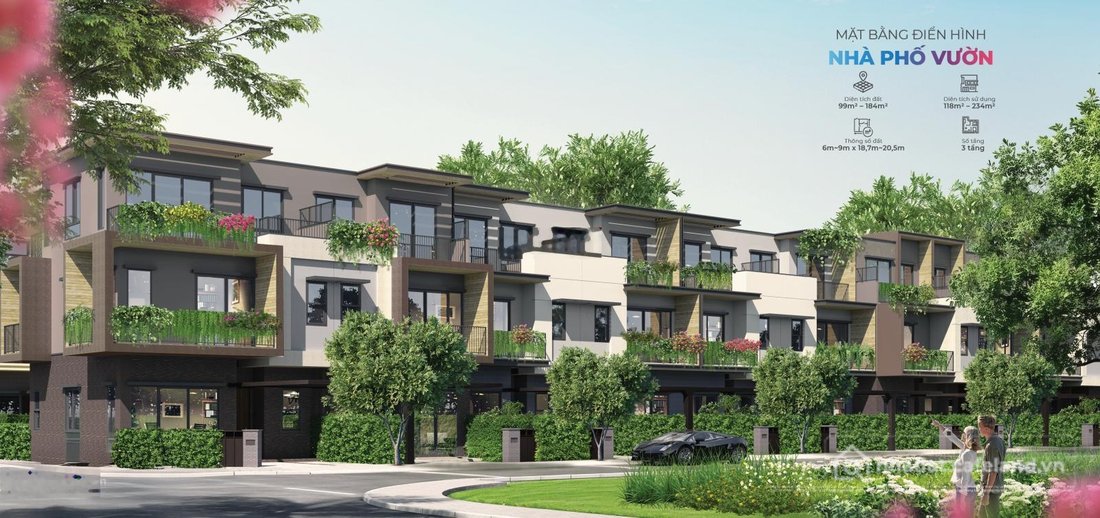 Bán biệt thự: Nhà phố vườn Izumi City Long Hưng giá tốt từ chủ đầu tư