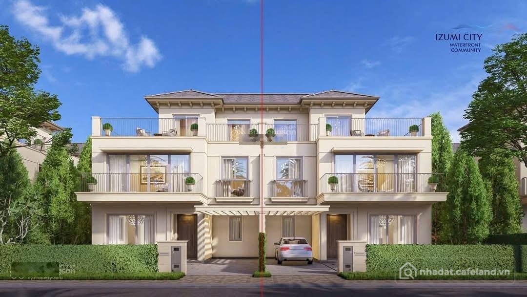 Bán biệt thự: BIỆT THỰ SONG LẬP IZUMI CANARIA 246m2 giá từ 15 tỷ trả theo tiến đ