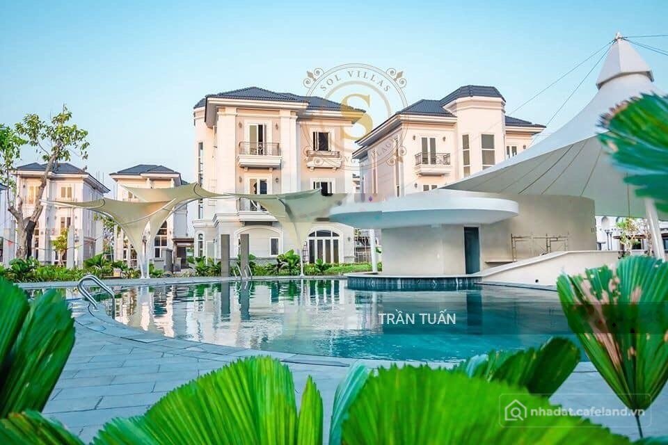 Bán biệt thự: Biệt thự căn góc Sol Villas compound ven sông cần bán gấp Giá cực 