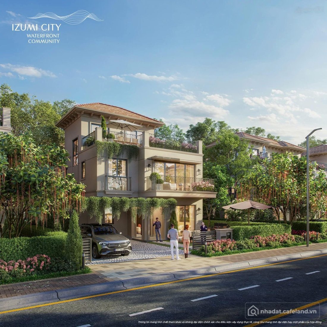 Bán biệt thự: Izumi City tinh hoa sống mới - biệt thự đẳng cấp bên sông Đồng Nai