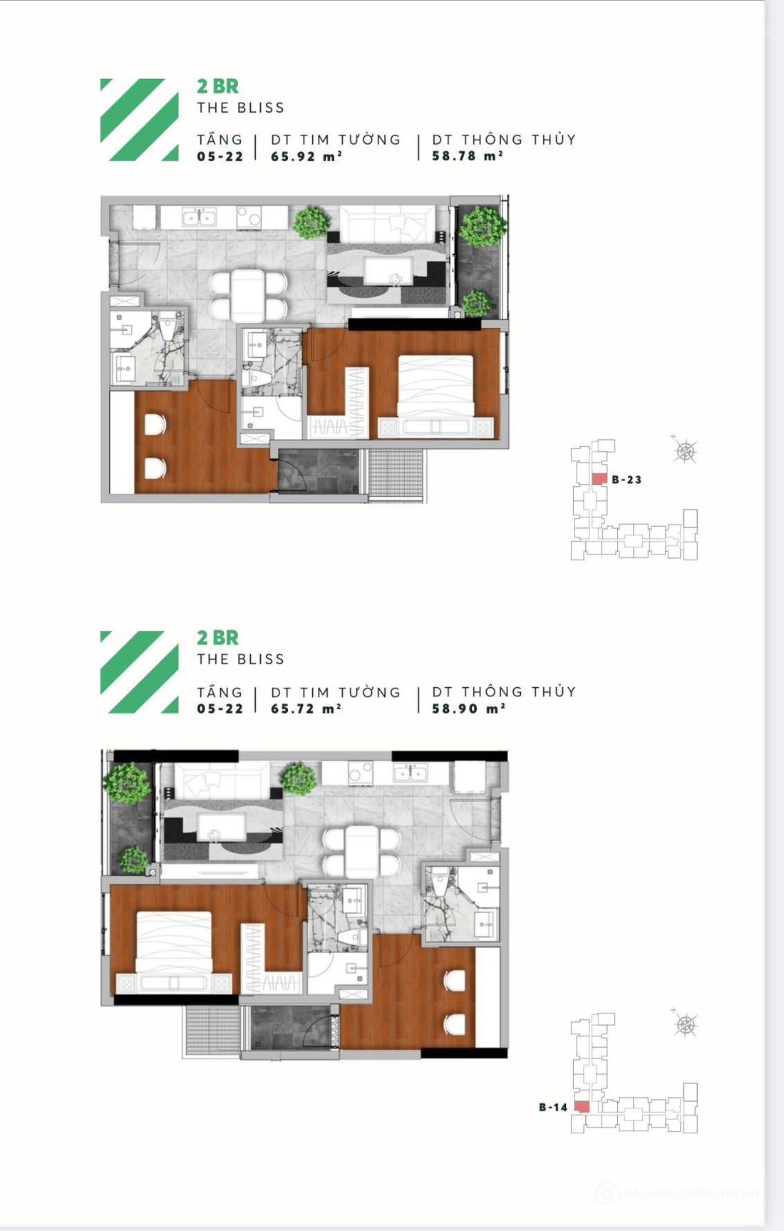 Bán căn hộ chung cư: Sốc quá. Eco 2PN 65.55m2 giá 3tỷ8 Urban Green. Tầng cao vie