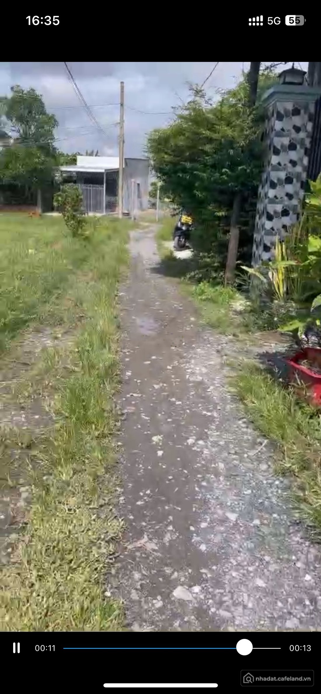 Bán đất thổ cư: Bán Đất 168 m2 tại Xã Hoà Khánh Đông, Huyện Đức Hòa, Long An, gi