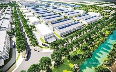 Bán kho, nhà xưởng: Chuyển nhượng 1 ha đất tại KCN tại Long Đức, Hạ tầng đầy đủ,