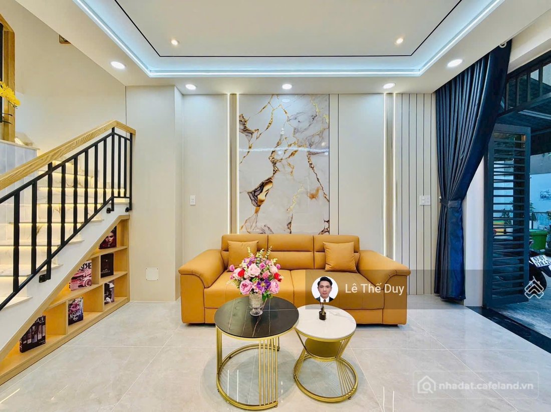 Bán nhà riêng: Mini house sát Emart Phan Huy Ích 3.7x9.1m, 2PN full nội thất. Bù