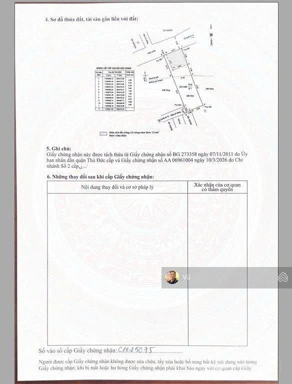 Bán đất thổ cư: Bán đất sát Vách Vạn Phúc City - Hẻm xe hơi 505 Quốc Lộ 13 - 73.