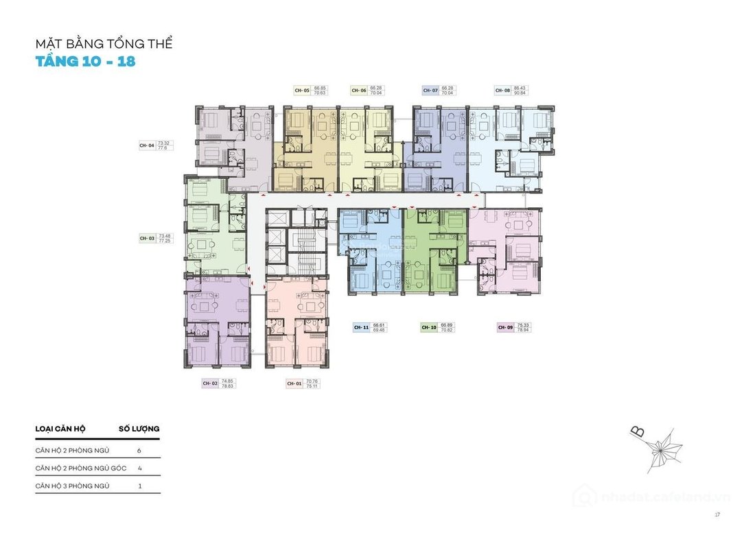 Bán căn hộ chung cư: Bán CC tại ST Moritz Phạm Văn Đồng, giá tốt 5,19 tỷ, 70m2, 
