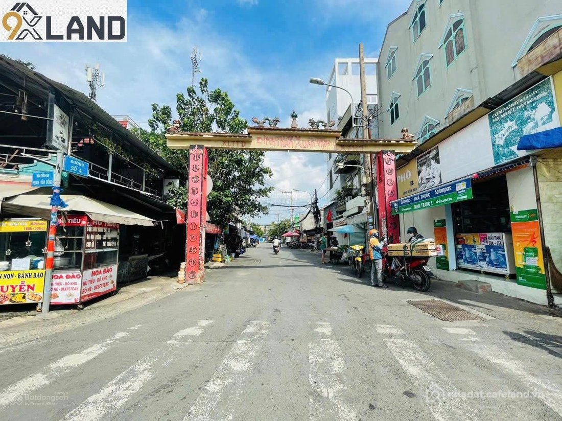 Bán đất thổ cư: Chỉ hơn 7 tỷ - lô đất mặt tiền đường số 4 - gần khu công nghiệp 