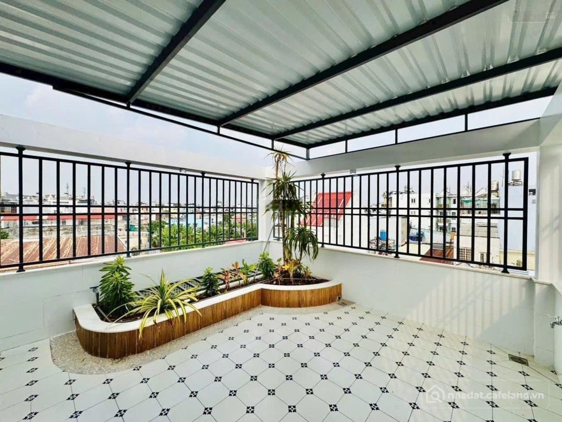 Bán nhà riêng: Nhà 5 tầng mới phan huy ích - gần emart 2 - hxh 6m - 56m2 - 8.9 t