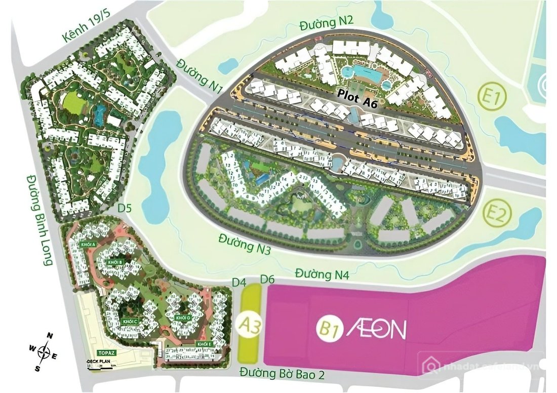 Bán căn hộ chung cư: Rẻ nhất! Căn 142m2 - 3PN+1kho 2WC Diamond Brilliant giá chỉ