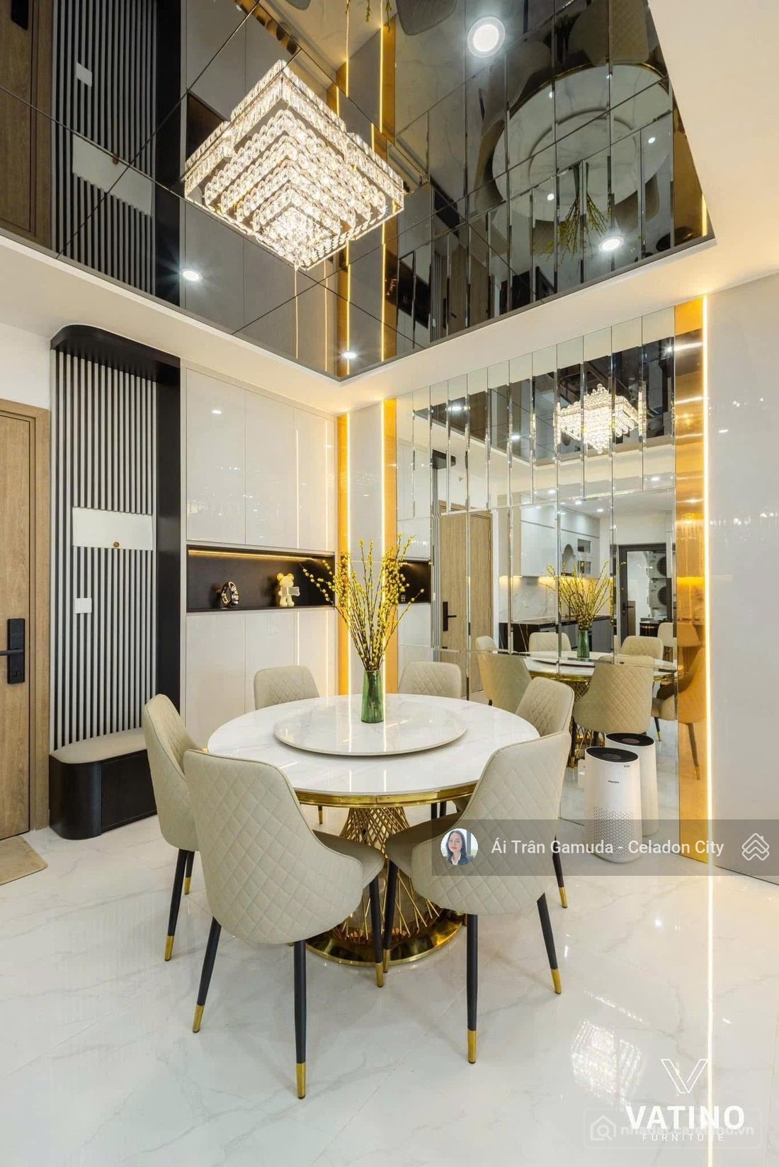 Bán căn hộ chung cư: Căn 3pn 117m2 Diamond full nội thất đẹp, xịn giá 9 tỷ, view