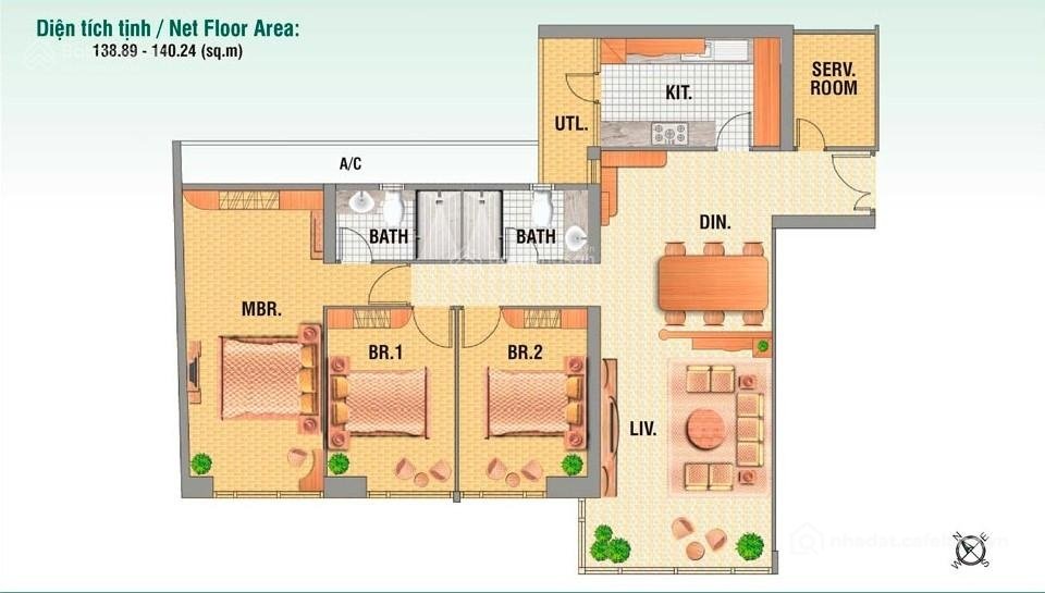 Bán căn hộ chung cư: Saigon pearl- giỏ hàng cập nhật căn hộ bán- 2pn từ 9.3 tỷ, 
