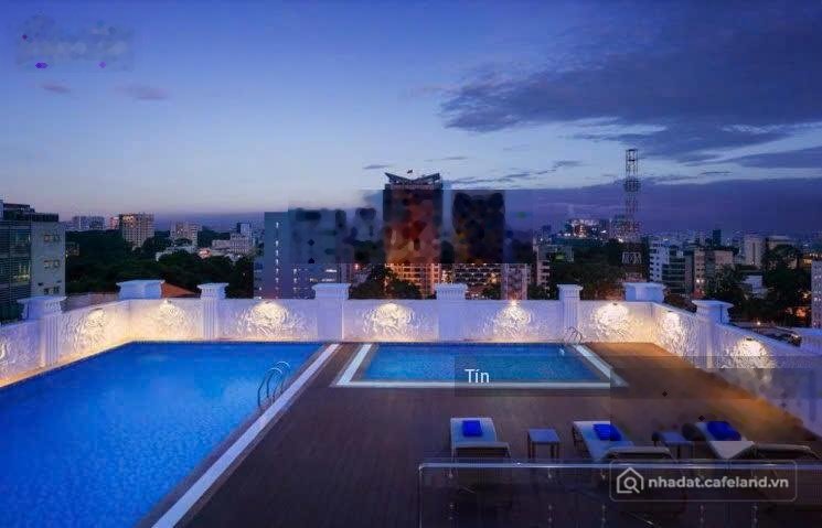 Bán nhà riêng: Bán khách sạn Mặt Tiền 20-22 Phạm Ngọc Thạch-DT:22.5x60- 2 Hầm 12