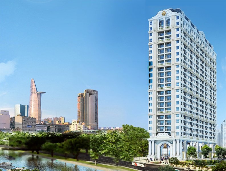 Bán căn hộ chung cư: Bán căn hộ Grand Riverside Q4 - DT 105m2 3PN giá 7,4 tỷ, fu