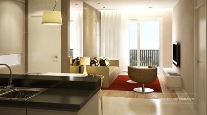 Bán căn hộ chung cư: Bán chung cư Ngọc Lan khu biệt thự Tấn Trường 96m2 2PN 2WC