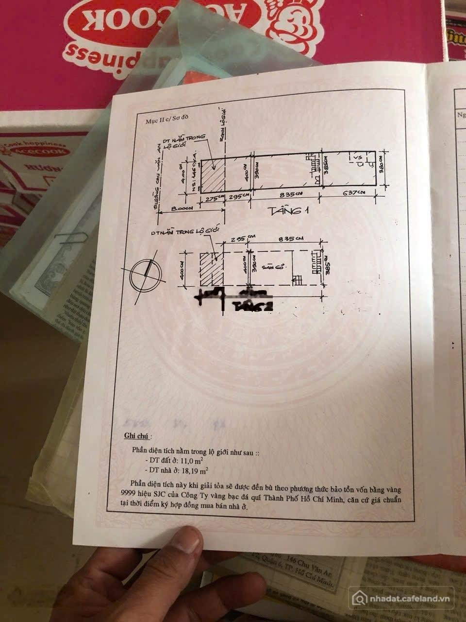 Bán nhà riêng: Bán nhà mặt tiền khu kinh doanh đông đúc Chu Văn An, P Bình Tây