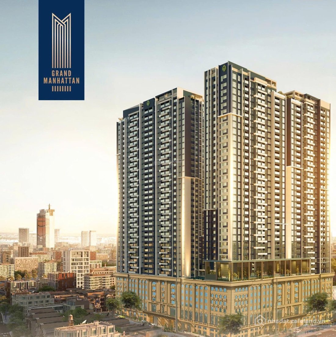 Bán căn hộ chung cư: Bán Căn hộ 2PN 2WC tại The Grand Manhattan, 13 tỷ, 68m2, đẹ