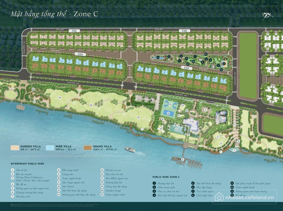 Bán biệt thự: Mở bán Biệt thự, dinh thự View sông dự án Elyse Island, mua từ chủ