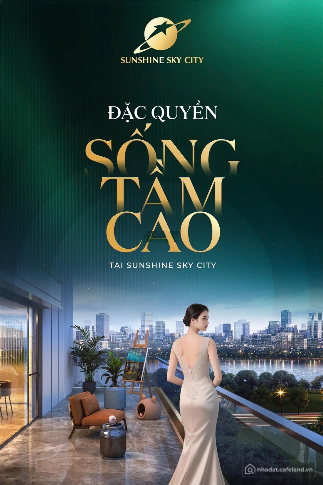 Bán căn hộ chung cư: Chiết khấu 1% khi giữ chỗ V8, V9 Sunshine Sky City dự kiến 