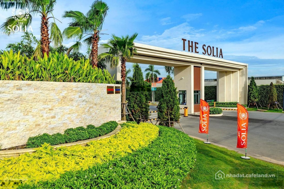 Bán đất thổ cư: Bán lô đất The Solia 85m² sổ riêng giá tốt khu vực ~ Hướng Nam ~