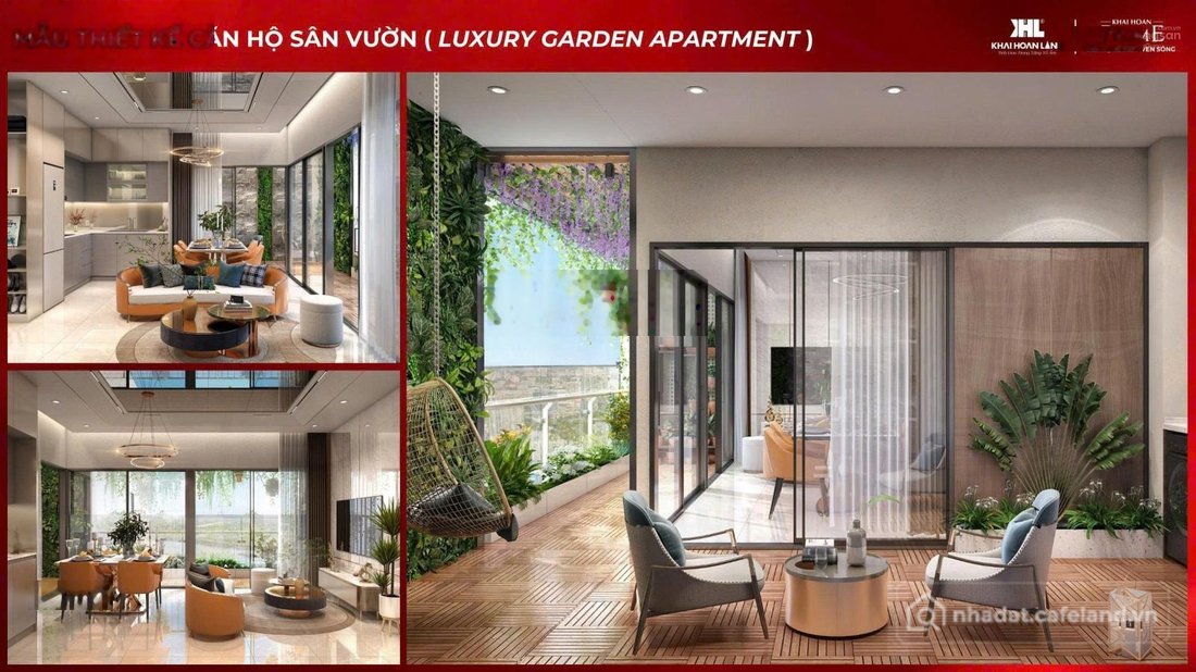 Bán căn hộ chung cư: Khải Hoàn Prime cho ra mắt 50 căn hộ 2PN Sân Vườn siêu HOT 