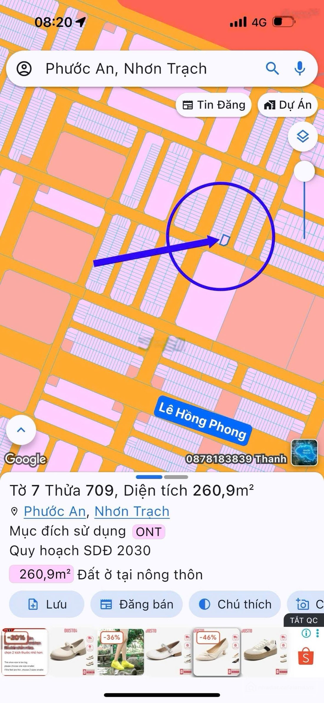 Bán đất thổ cư: Cần bán lô góc đường 22m view tiện ích dự án Sunflower City, Phư
