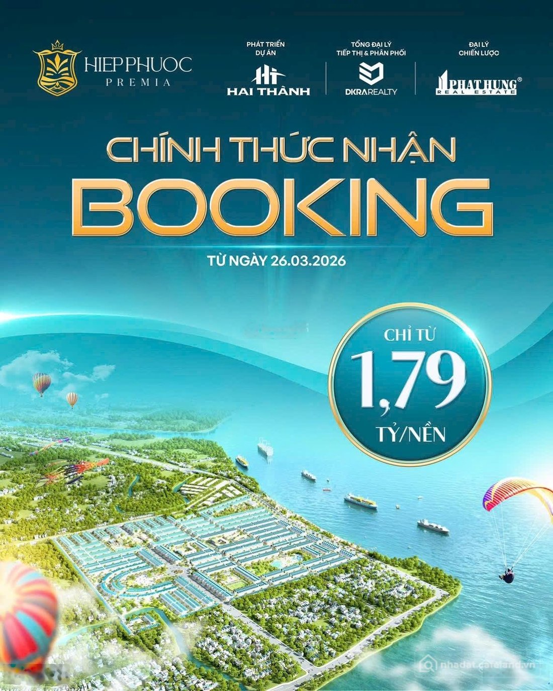 Bán đất thổ cư: Hiep phuoc premia: đô thị sinh thái siêu sông nam sài gòn