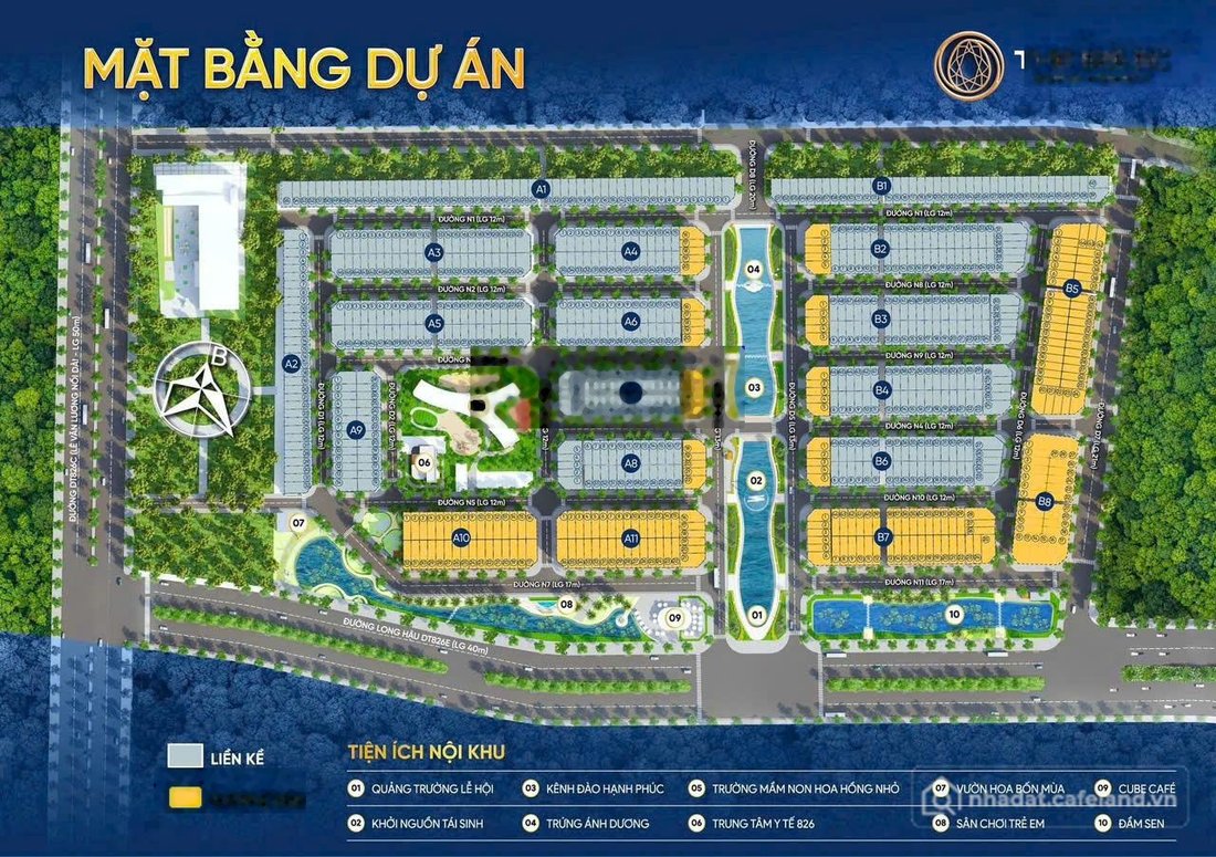 Bán đất thổ cư: Mở bán đất nền Sài Gòn Village GĐ2. Giá trực tiếp CĐT Hai Thành.