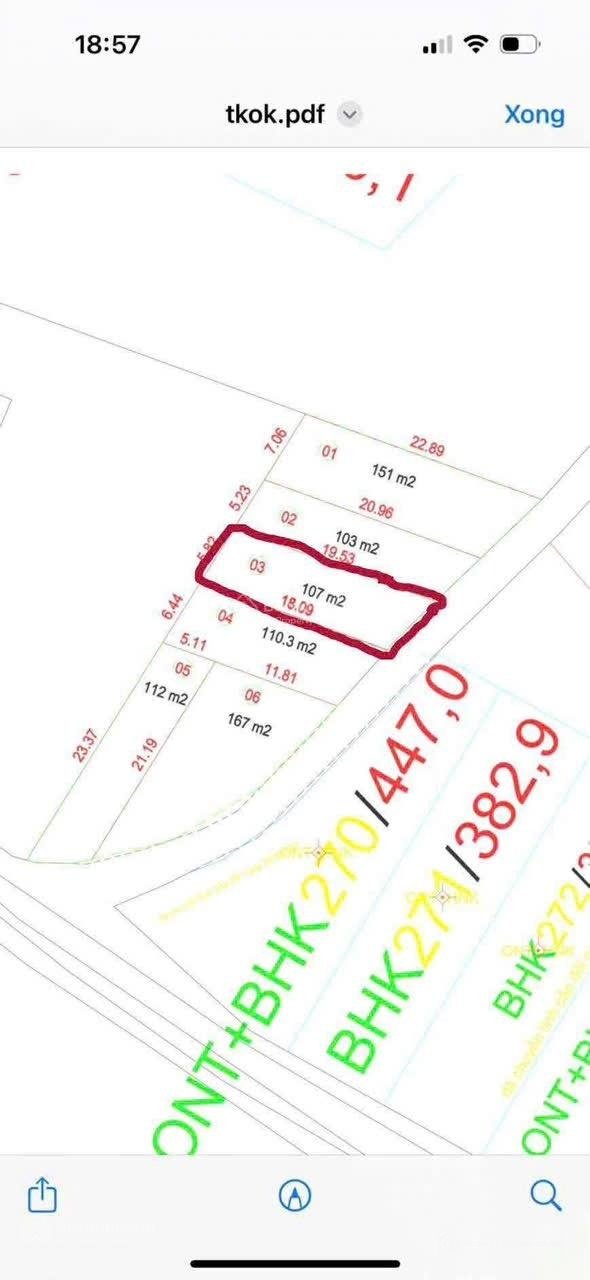 Bán đất thổ cư: Bán đất Sơn Bình, Châu Đức, BRVT