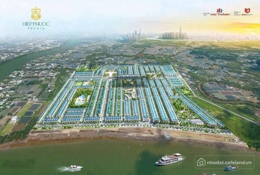 Bán đất thổ cư: Mở Bán Đất Nền Sổ Đỏ Ven Sông Hiệp Phước Premia Thanh Toán Giãn 