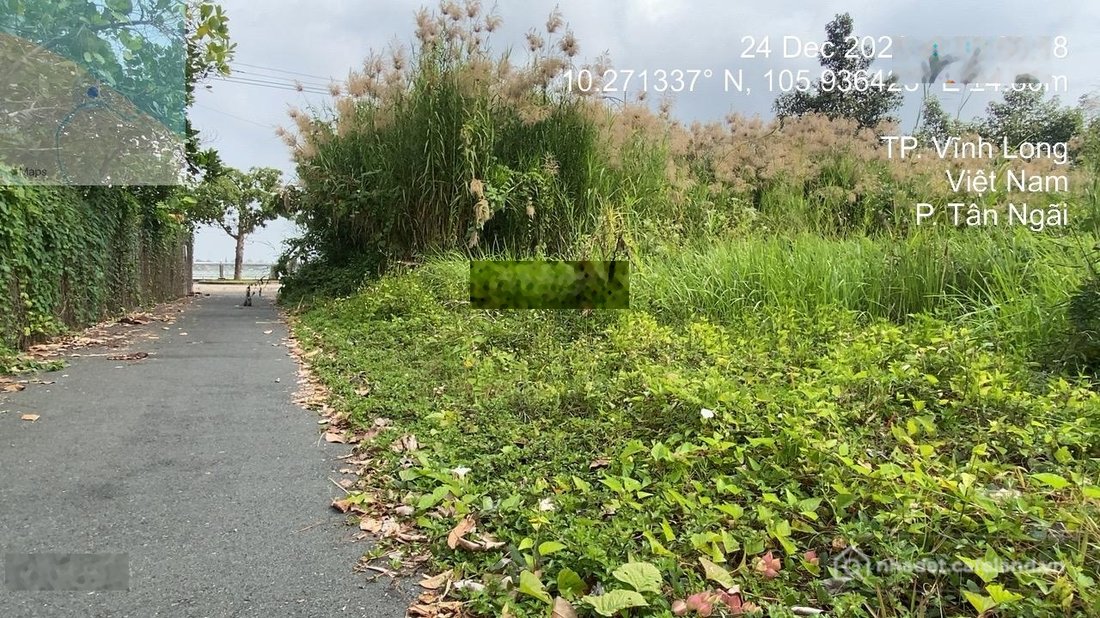 Bán đất thổ cư: Bán đất nền tại Đường Bờ Kè Sông Cổ Chiên, Trường An, TP. Vĩnh L