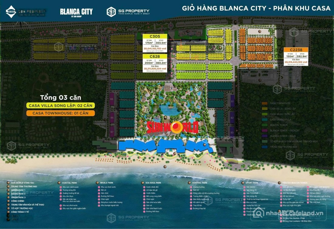Bán biệt thự: Ưu đãi tốt duy nhất 1 căn biệt thự Blanca City chỉ 21,947 tỷ 131,3