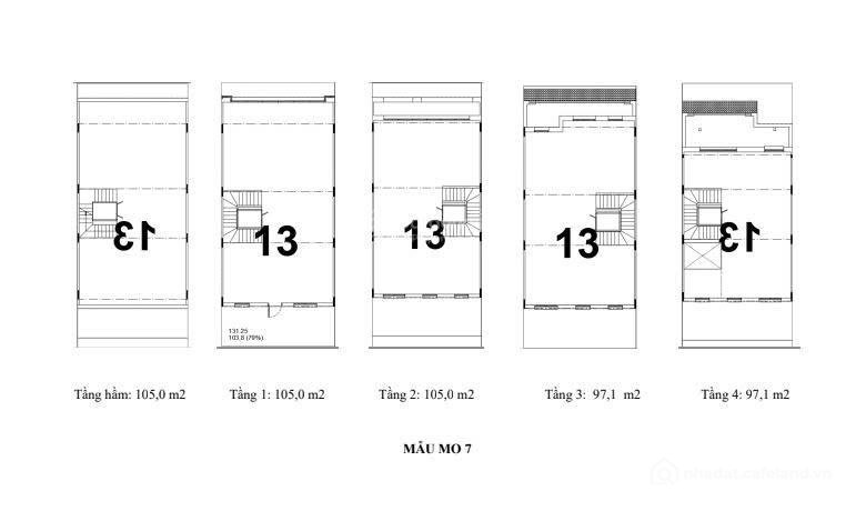 Bán biệt thự: Bán biệt thự Blanca City, 20 tỷ, 131m2, 6PN + 6WC, 4 tầng, Vũng Tà