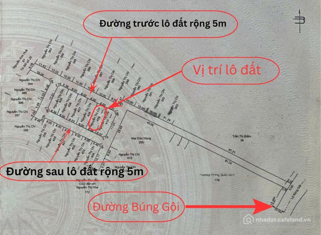 Bán đất thổ cư: Chính chủ bán đất Búng Gội, Cửa Dương, Phú Quốc. 168m2, đất 2 mặ