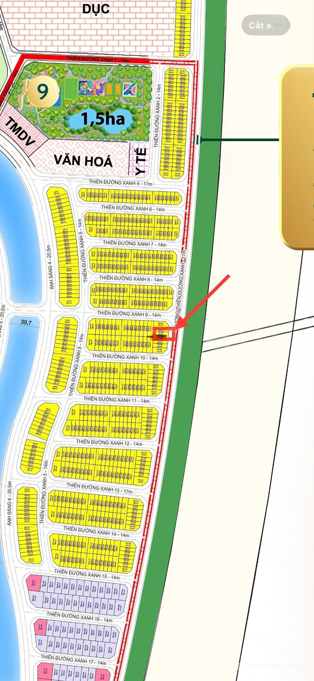 Bán biệt thự: Bán Căn Nhà Liền Kề Mặt Biển 96m2 Giá 21,6 tỷ, Tại Khu Đô Thị Biển