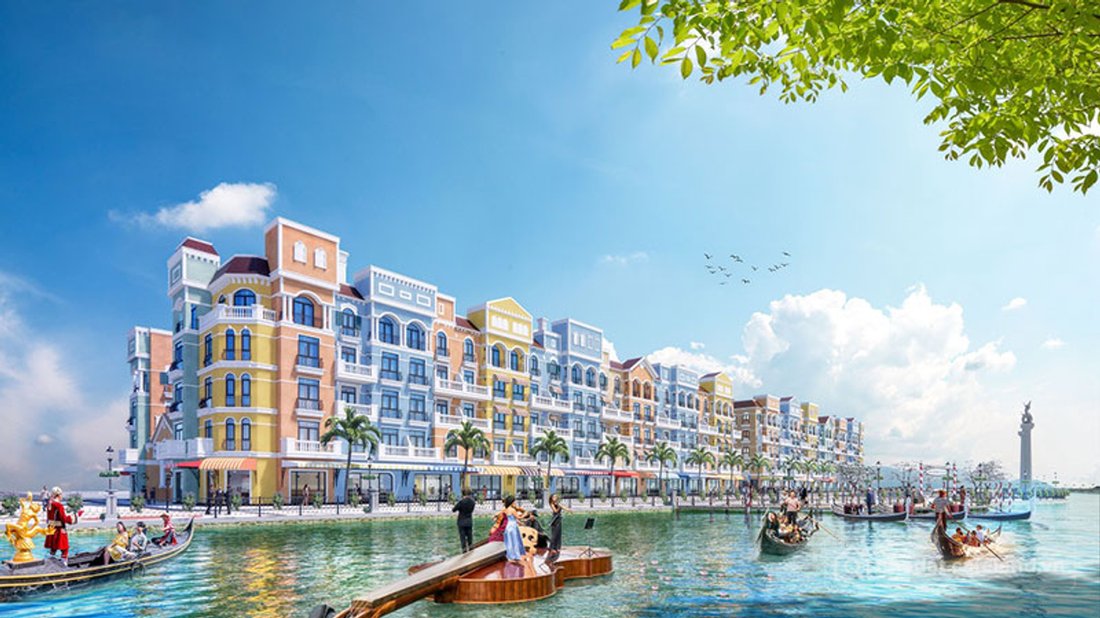 Thương mại dịch vụ: SAUN709, TMDV, khu The Venice, Vinhomes Ocean Park 3