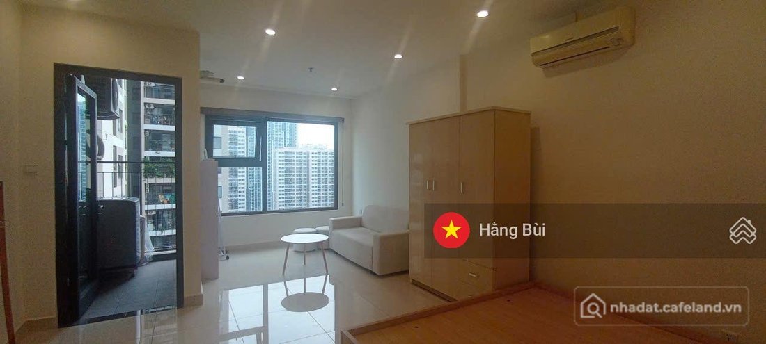 Căn hộ chung cư: Cho thuê căn hộ Studio tòa S1.02 Vinhomes Smart City, full nội 