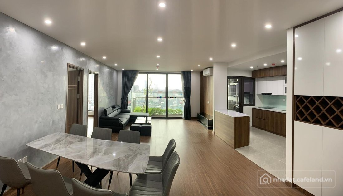 Căn hộ chung cư: Cho thuê căn hộ 3 ngủ 140m2, Green Diamond 93 Láng Hạ, giá 28 t
