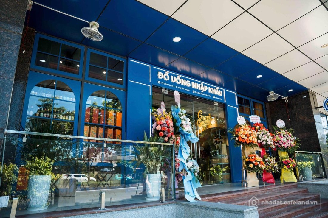 Mặt bằng: Cho thuê mặt bằng tầng 1 Mỹ Đình Plaza 2