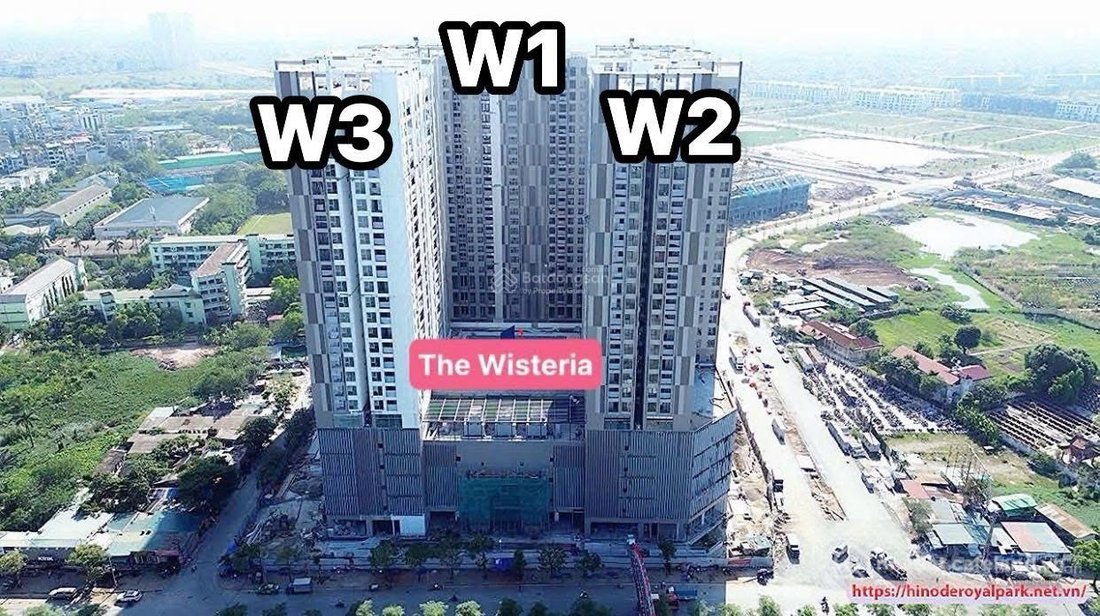 Căn hộ chung cư: Cho thuê căn 3PN, 110m2 tại chung cư The Wisteria, Hoài Đức, ch