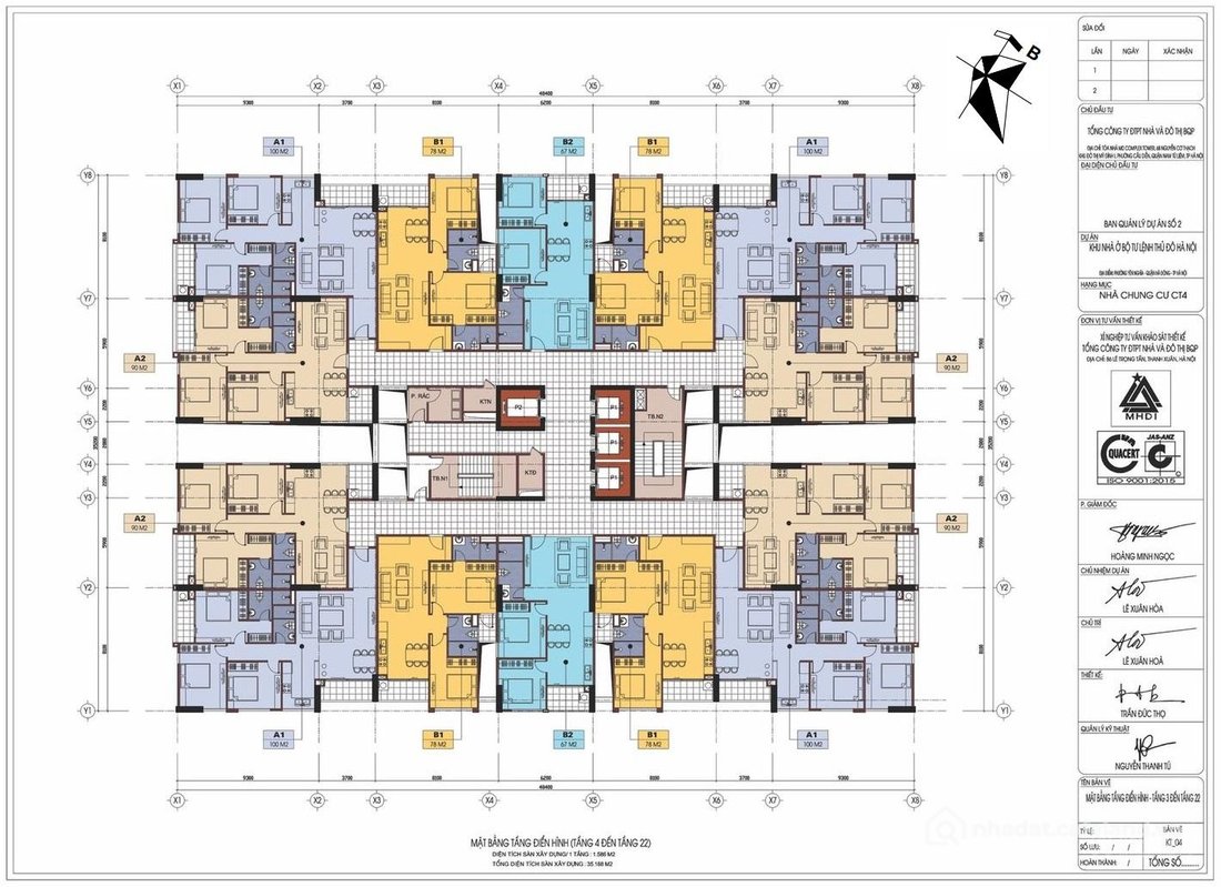 Căn hộ chung cư: Cho thuê căn hộ 3 ngủ ct4 yên nghĩa , full đồ- vào ngay , giá 1