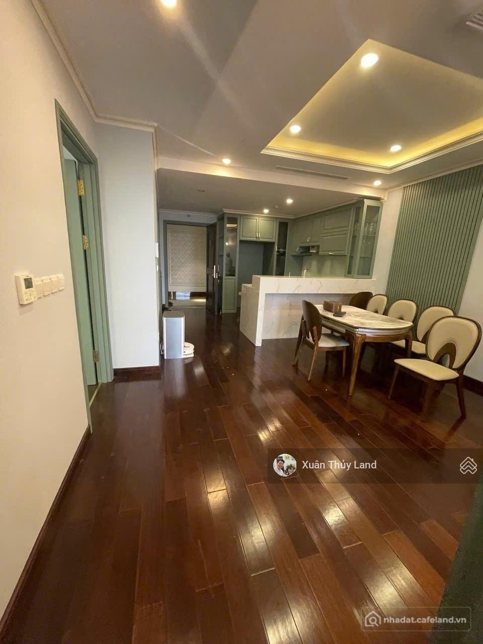 Căn hộ chung cư: Cho thuê căn hộ hc golden city 319 hồng tiến, tầng trung, nhà m