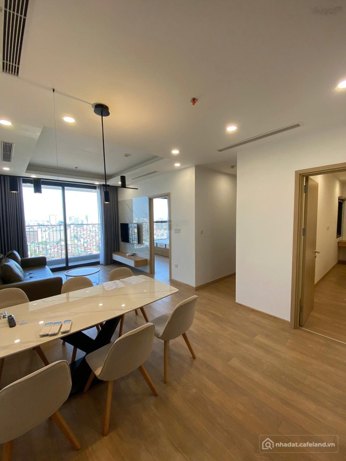 Căn hộ chung cư: Cho thuê CC Hinode City, 18 triệu VND, 76m2, 2PN, 2WC đầy đủ ti