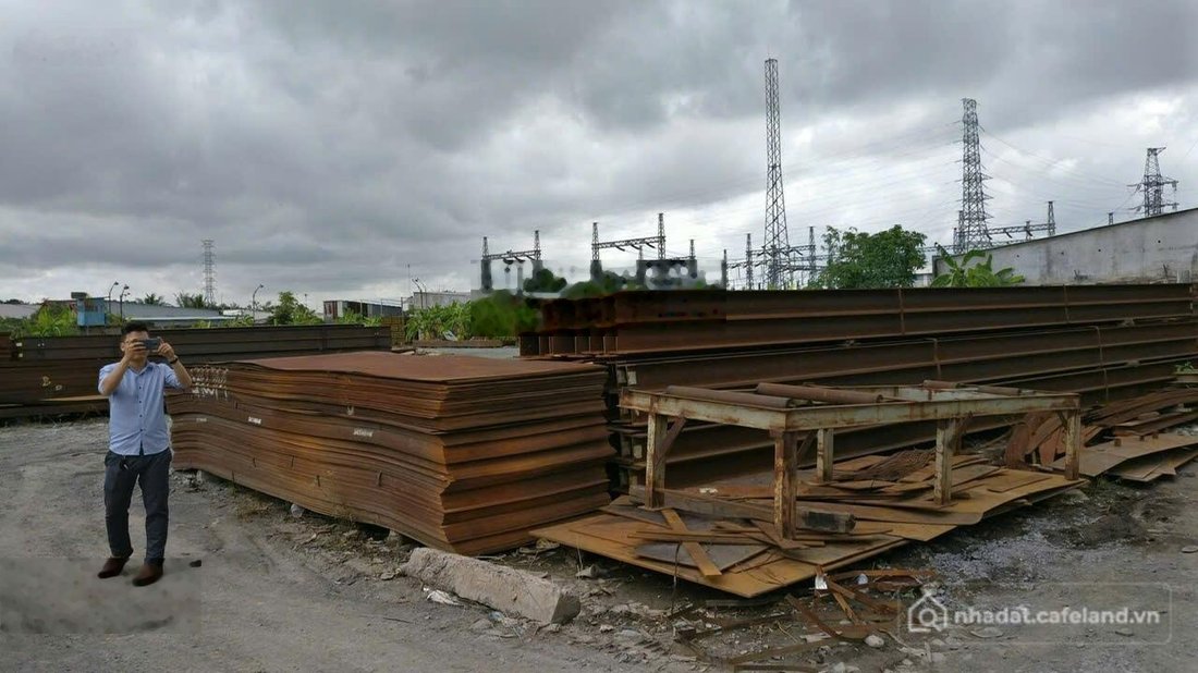 Nhà kho - Xưởng: Cho thuê đất kho bãi diện tích lớn, mặt tiền Bùi Thanh Khiết, B