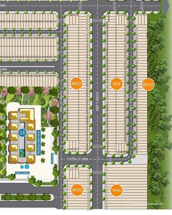 Bán đất thổ cư: BÁN ĐẤT KHU HAPPY HOME